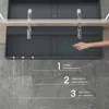 doporro Lavabo Bagno Sospeso / da Appoggio Rettangolare con Anteprima dell’immagine prodotto 2