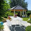 Relaxdays Skládací pivní set, 3dílná sada s velkou lavicí, Náhled obrázku produktu 2