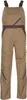 Planam Latzhose Highline Gr. 54 khaki/braun/zink Produktbild-Vorschau 2