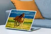 MuchoWow® Laptop Aufkleber Sticker Cover Pferde - Gras - Produktbild-Vorschau 4
