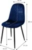 ML-Design 4er Set Esszimmerstuhl mit Rückenlehne, Produktbild-Vorschau 7