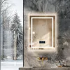 Vrygle LED Badspiegel mit Bluetooth Lautsprecher 90x70 cm: Produktbild-Vorschau 7