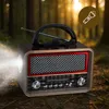 Retro FM solárne Bluetooth prenosné kuchynské rádio na Náhľad obrázku produktu 5