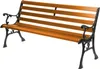 Gartenbank Parkbank Holtz Gusseisen Garten Outdoor Bank Produktbild-Vorschau 1