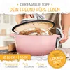 KRUSTENZAUBER Gusseisen Topf Brot backen emailliert inkl. Produktbild-Vorschau 5