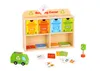 Trieur éducatif de centre de recyclage en bois Tooky Toy Voir les images du produit 5