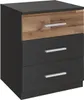Nachtkommode >Isobel< in Graphit - 46x56x41cm (BxHxT) Voir les images du produit 2