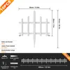 XMTECH LED ohrádka na vánoční stromek 3,5 m, 10 kusů Náhled obrázku produktu 3