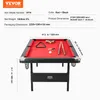 A VEVOR brand pool table with dimensions and specifications displayed. Náhled obrázku produktu