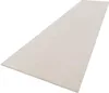 A long, narrow beige rug is shown from a diagonal angle against a white background. Produktbild-Vorschau