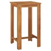 vidaXL Table de bar de jardin 60x60x105 cm en bois massif Voir les images du produit 1
