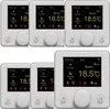 6X WiFi Digital  buntem RGB LCD Raumthermostat Thermostatr Produktbild-Vorschau 1