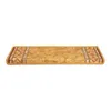 A single stair mat with a decorative border on a white background. Náhled obrázku produktu