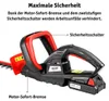 WALTER Li-Ion Akku-Heckenschere 20V, 45cm Schnittlänge, Produktbild-Vorschau 4