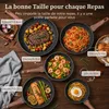Poêle YASHE 20 cm grise, 0,77 L, antiadhésive et induction Voir les images du produit 6