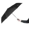 Regenschirm Windresistent mit LED Licht Schwarz 100cm Produktbild-Vorschau 4