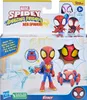 The image shows the packaging of a Spidey and His Amazing Friends Web-Spinners toy set, featuring a Spidey action figure, a spider-like companion, and accessories. Anteprima dell’immagine prodotto