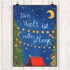 Mr. & Mrs. Panda Bild Die Welt ist voller Magie DIN A4 - Produktbild-Vorschau 2