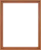 A wooden picture frame with a terracotta color. Produktbild-Vorschau