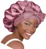 INF Cappello da notte con comoda tesa e fiocco Rosso Anteprima dell’immagine prodotto 5