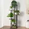 Pflanzenständer im Loft-Stil - 132 cm - Mehrstöckiges Produktbild-Vorschau 4