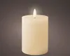 Lumineo Candela di cera LED per interni Crema effetto Anteprima dell’immagine prodotto 5