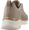 SKECHERS Bobs Flex Flying Damen Sneaker beige gold Textil Produktbild-Vorschau 3