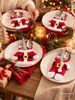 Kerstbestekhouder, set van 6.Sinterklaas bestekzakjes.3 Productafbeelding-voorbeeld 2