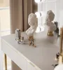 Kosmetiktisch AURORA GOLD ELITE mit Spiegel Kaschmir Produktbild-Vorschau 3