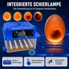 Volautomatische broedmachine voor 16 eieren, eierincubator Productafbeelding-voorbeeld 3