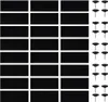 Závěs do dveří proti hmyzu magnetický černý 210 x 90 cm Náhled obrázku produktu 10