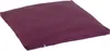 A single aubergine-colored meditation mat is shown on a white background. Produktbild-Vorschau