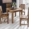 FineBuy Esstisch quadratisch 80 cm Mango Massivholz – Produktbild-Vorschau 1