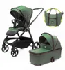 4Baby | Kinderwagen - Kombikinderwagen 2in1 - Grün - Produktbild-Vorschau 1