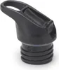 A close-up studio shot of a black Klean Kanteen flip seal sport cap. Produktbild-Vorschau