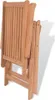 vidaXL Verstellbare Gartenstühle 2 Stk. Massivholz Teak Produktbild-Vorschau 5