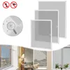 UISEBRT Insektenschutzgitter für Fenster 120x140cm Weiß 3 Produktbild-Vorschau 1