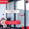 KOTARBAU Balkontürgriff Aluminium Balkongriff Schwarz Produktbild-Vorschau 2
