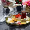 Pasabahce Irem 96354 Teeglas Set 12 Teilig mit Untertassen Produktbild-Vorschau 2
