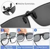 GKA Sonnenbrille Aufsatz Clip on echt polarisiert grau Produktbild-Vorschau 2