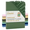 Lavea® Zestaw pościeli satynowej na materac z gumką, Podgląd zdjęcia produktu 1