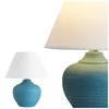 Rabalux 4392 Tischleuchte Molly, E14, Keramik, blau-weiß, Produktbild-Vorschau 1