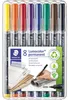 Staedtler 317 WP8, Czarny, Niebieski, Brązowy, Zielony, Podgląd zdjęcia produktu 5
