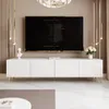 Idohome TV Lowboard Angel 200 cm Weiß Hochglanz – Schrank Produktbild-Vorschau 1