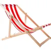 WOODOK Składany leżak drewniany - leżak plażowy z drewna Podgląd zdjęcia produktu 1