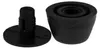 10 Taschenfüße-Standfüße 19mm schwarz Kunststoff für Produktbild-Vorschau 3