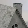 Laterne ZINKHAUS grau aus Metall H30cm Lichthaus Dekohaus - Produktbild-Vorschau 5