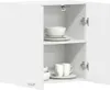 vidaXL Szafka ścienna biała 60x31x60 cm płyta wiórowa Podgląd zdjęcia produktu 2