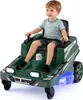 COSTWAY Auto elettrica per bambini, tagliaerba elettrico da Anteprima dell’immagine prodotto 1