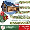 KESSER® Weihnachtsgirlande LED Beleuchtung Girlande Produktbild-Vorschau 7